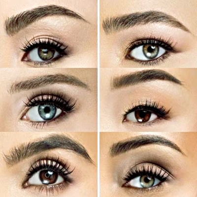 different eyelash extension styles